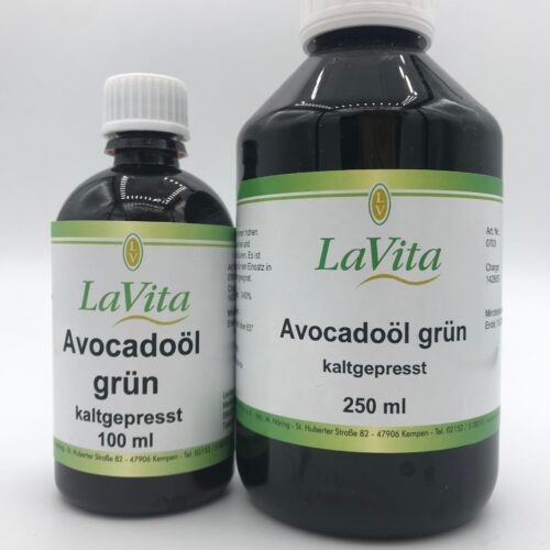 Avocadoöl grün 100ml/250ml